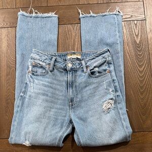 Distressed Light Blue Women's Jeans